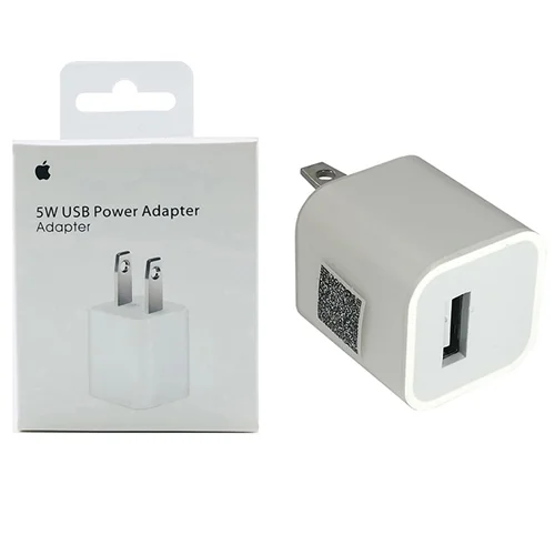 آداپتور شارژ 5 وات اپل Apple 5W USB Power Adapter