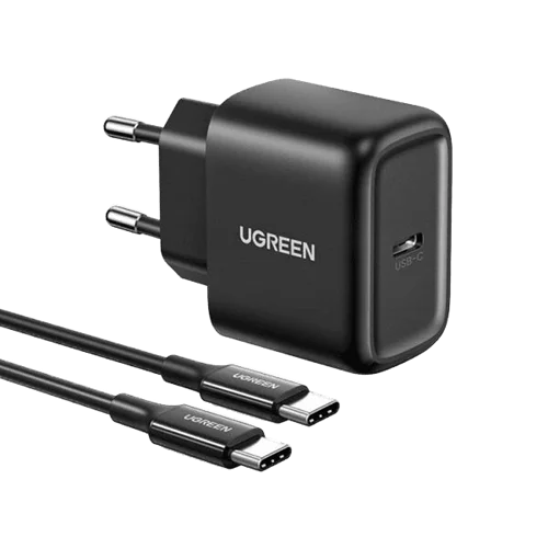 شارژر دیواری یوگرین مدل CD250 50581 به همراه کابل USB-C