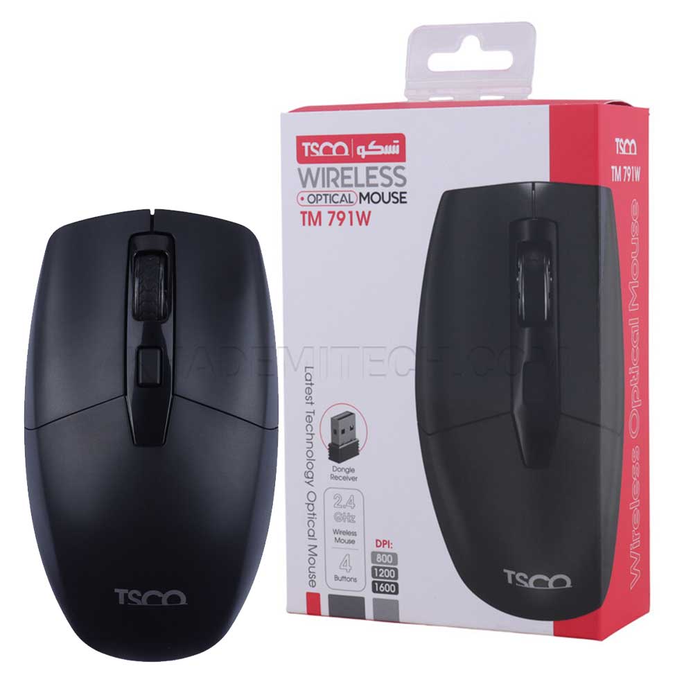 ماوس بی سیم تسکو مدل TM791W