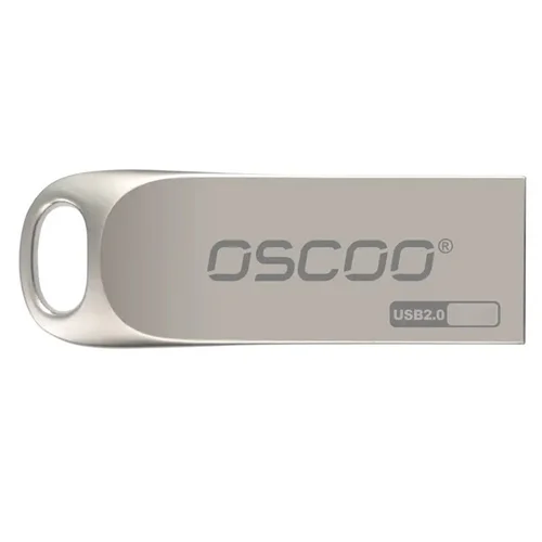 OSCOO R11 Capricorn USB2.0 Flash Memory - 16GB نقره ای
