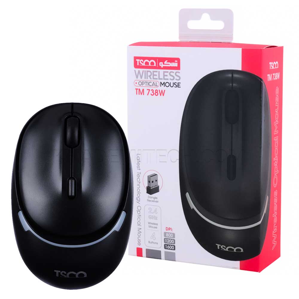 ماوس بی سیم تسکو مدل TM738W