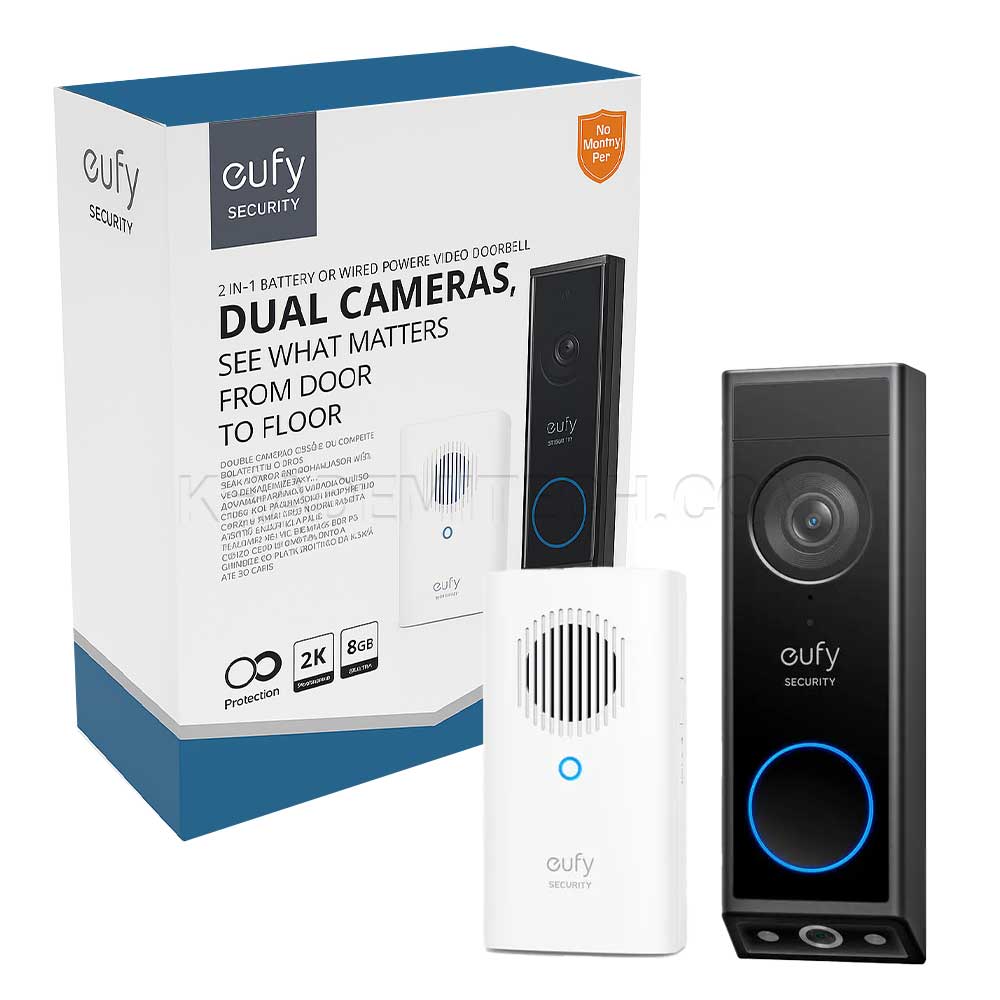 زنگ درب تصویری هوشمند انکر یوفی مدل Anker Eufy E8214311