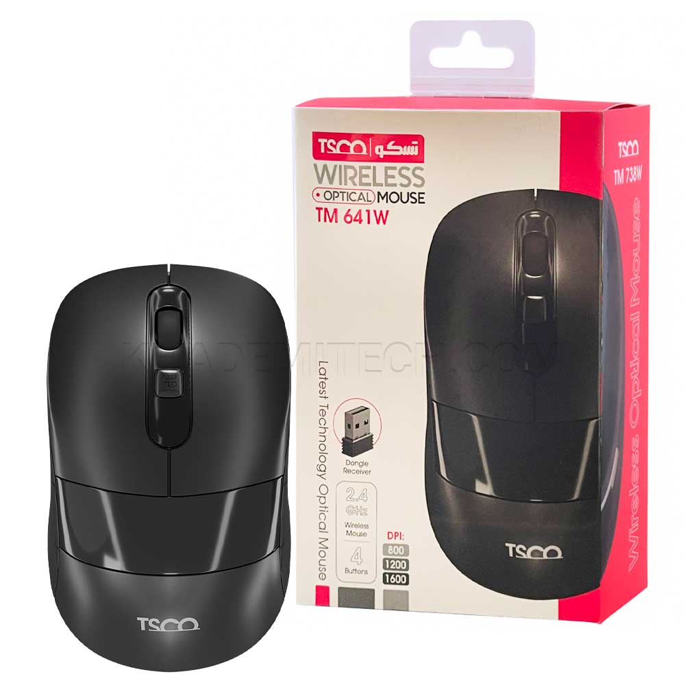 ماوس بی سیم تسکو مدل TM641W