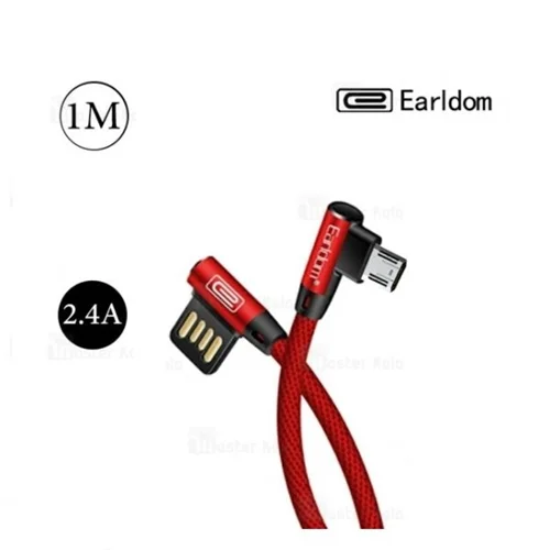 کابل تبدیل USB به microUSB ارلدام مدل EC-017m طول 1 متر