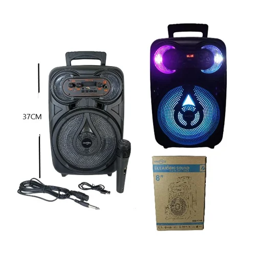 اسپیکر بلوتوثی قابل حمل ۸ اینچ / Portable BT Speaker GTS 1718