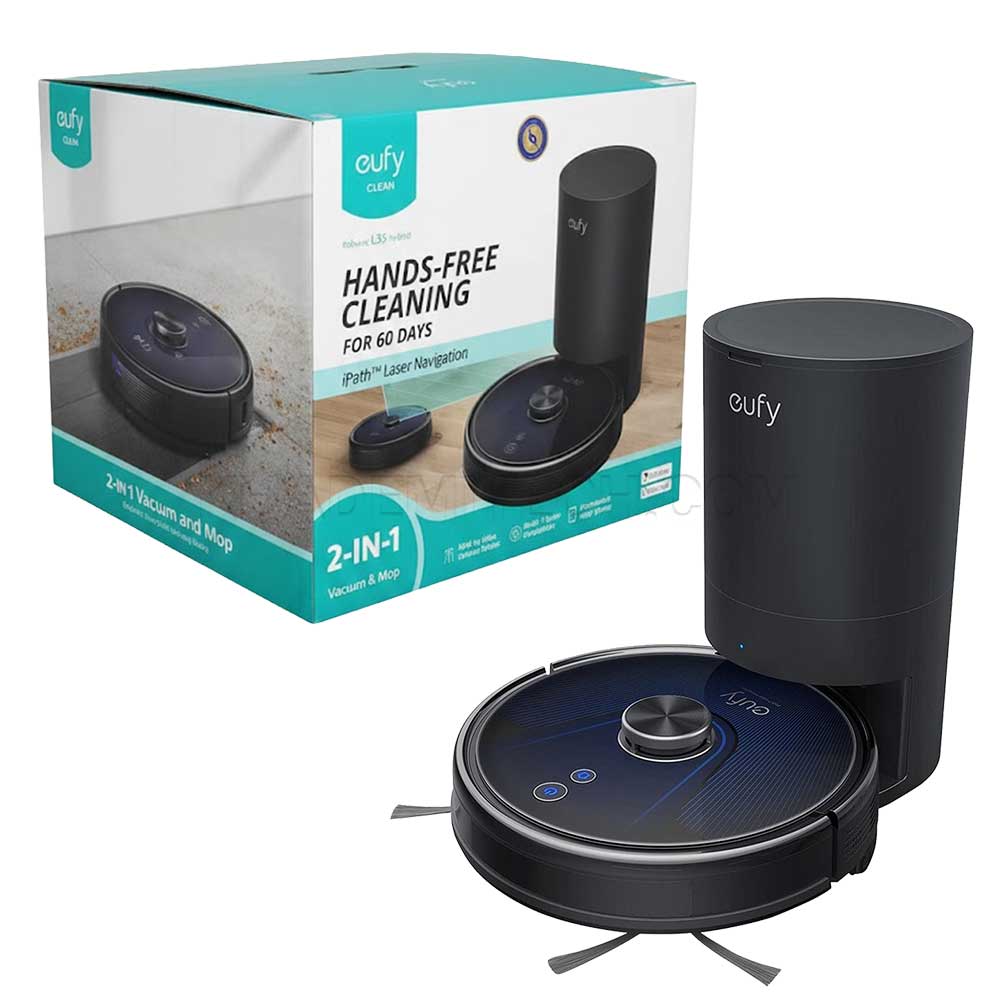 جارو رباتیک یوفی مدل L35 Hybrid ظرفیت ۳۰۰۰ پا