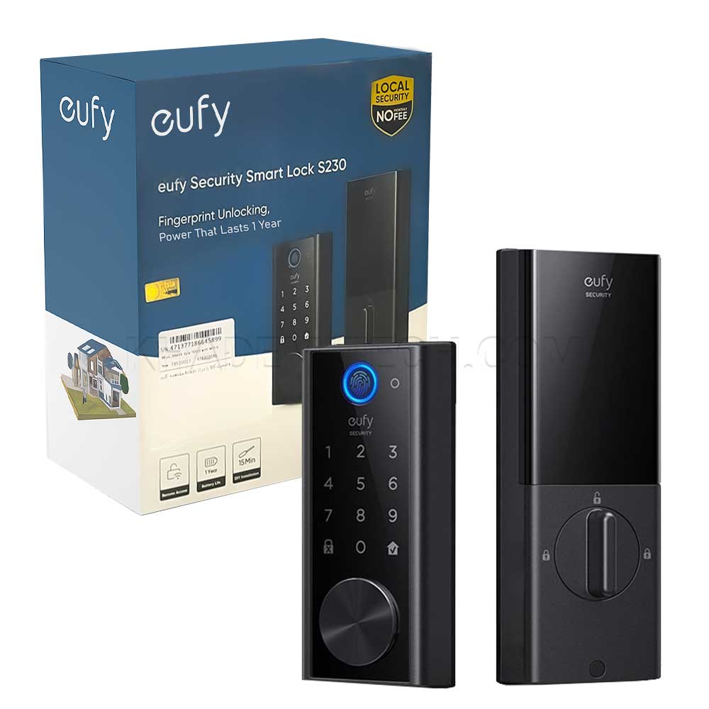 قفل هوشمند امنیت اثر انگشت کنترل از راه دور با Wi-Fi مدل eufy T8510