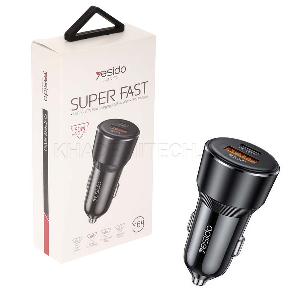 شارژر فندکی یسیدو Y64